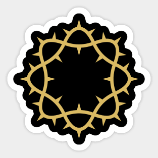 Crown of thorns Sticker